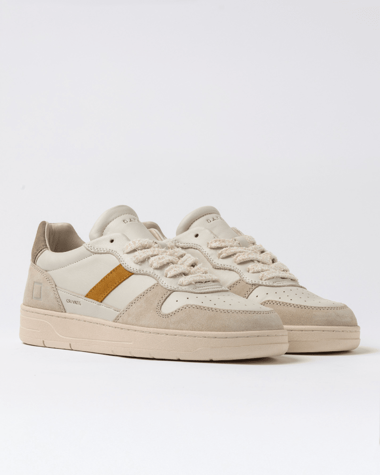 Sneakers 2.0 vintage il pelle e suede ivory - YES SHOPSneakersD.A.T.EM441-C2-VC-IV-IT 383377214652771