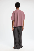 Pantalone loose fit grigio con elastico in vita - YES SHOPPantaloniBONSAIPT005V1-XXS