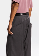 Pantalone loose fit grigio con elastico in vita - YES SHOPPantaloniBONSAIPT005V1-XXS