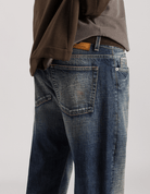 Jeans Yui in tela cimosata sabbiato - YES SHOPJeansDONDUPUP724 DFE285U NB8-W29
