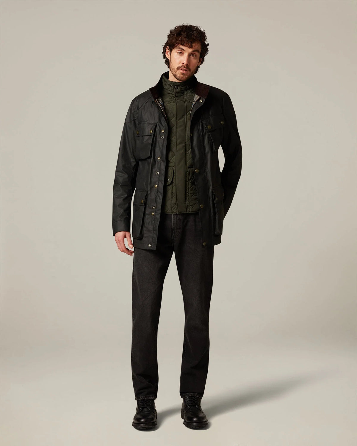 Giacca Trialmaster Icon nera cerata - YES SHOPGiaccheBELSTAFF105310BLACK54-IT 42