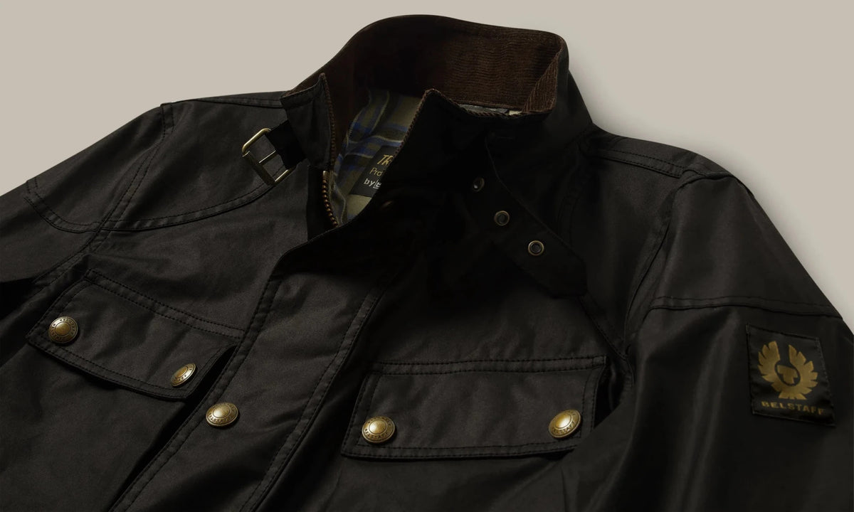 Giacca Trialmaster Icon nera cerata - YES SHOPGiaccheBELSTAFF105310BLACK54-IT 42