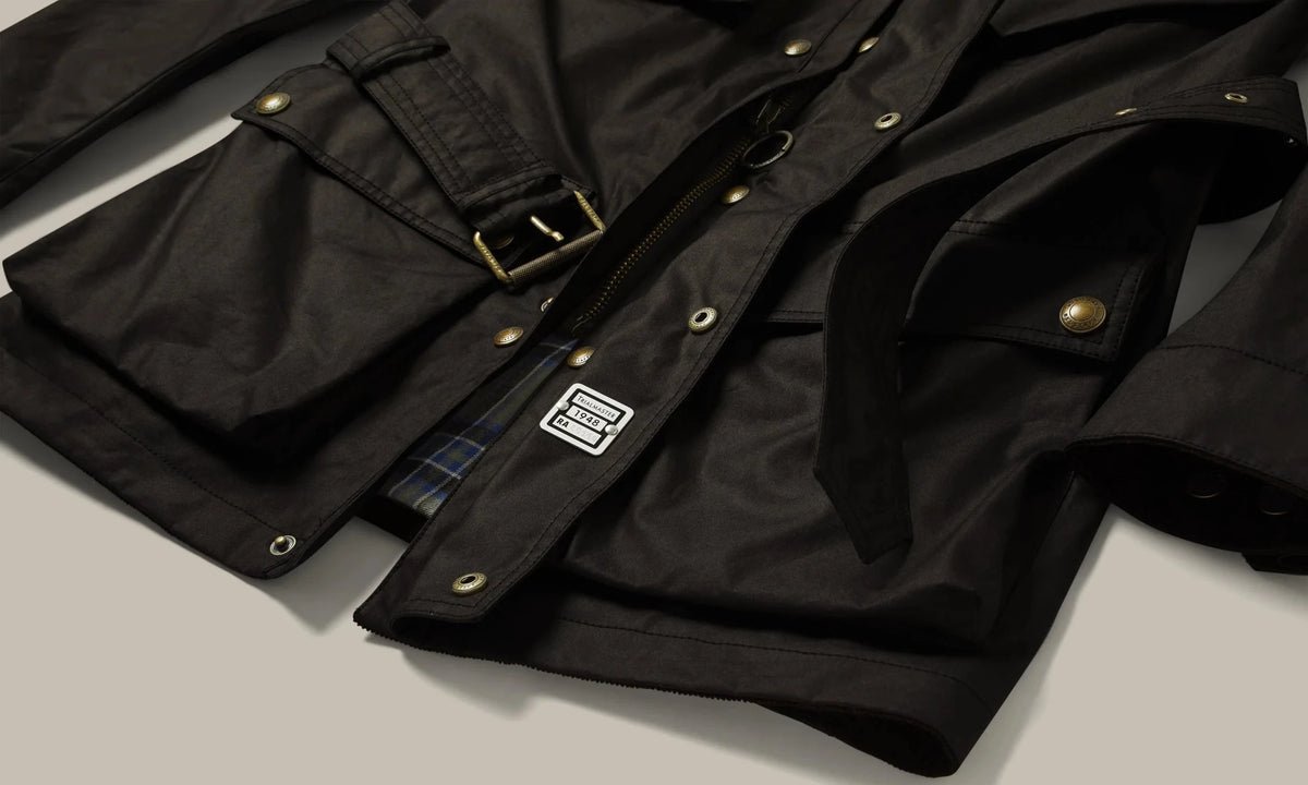 Giacca Trialmaster Icon nera cerata - YES SHOPGiaccheBELSTAFF105310BLACK54-IT 42