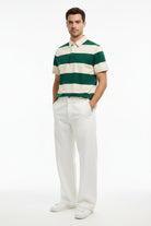 Polo mezza manica a righe panna/verde - YES SHOPPoloSEBAGO731383W-XXS1403453871871