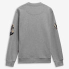 Felpa girocollo grigio melange multipatch - YES SHOPFelpeSEBAGO731389W-37690173710971