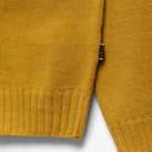 Maglione senape in lana shetland - YES SHOPMaglioniSEBAGO74113NW-39890173710971