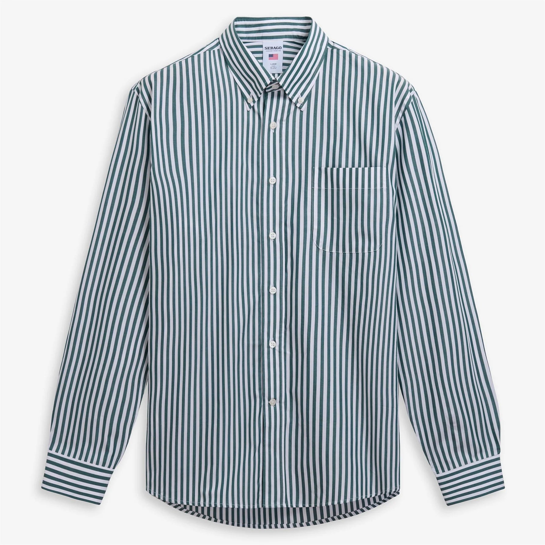 Camicia Oakland a righe verde - YES SHOPCamicieSEBAGO751273W-XXS1867292282771