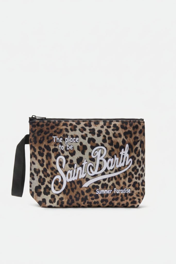 Maxi pochette Aline leopard in scuba - YES SHOPPochetteMC2 SAINT BARTHALI0021/00653L-Taglia unica