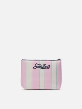 Pochette Aline in scuba a righe rosa - YES SHOPPochetteMC2 SAINT BARTHALIN001/00760L-Taglia unica7635104964771