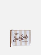 Pochette Aline in scuba a righe beige - YES SHOPPochetteMC2 SAINT BARTHALIN001-Taglia unica7535104964771