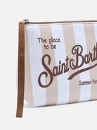 Pochette Aline in scuba a righe beige - YES SHOPPochetteMC2 SAINT BARTHALIN001-Taglia unica7535104964771