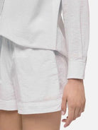 Camicia Brigitte in seersucker bianca - YES SHOPCamicieMC2 SAINT BARTHBRIG001/00799L-XXS3260756742771