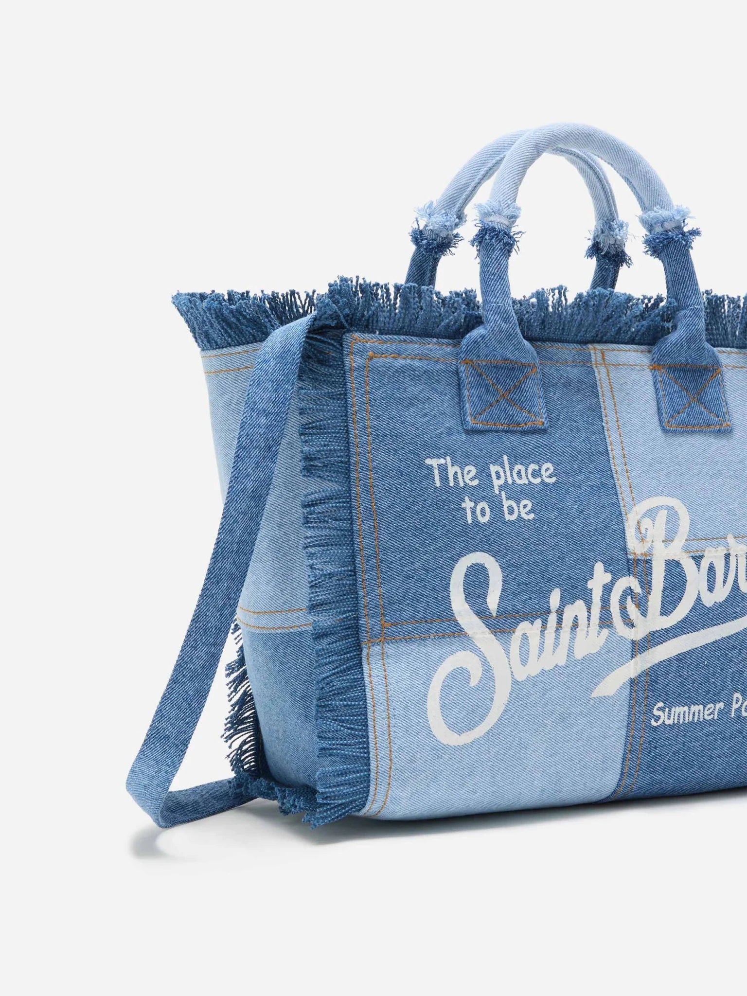 Borsa Colette in denim patchwork - YES SHOPBorse a manoMC2 SAINT BARTHCOL0001/00402L-Taglia unica5615556742771