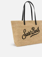 Borsa City in raffia con dettagli neri - YES SHOPBorse a spallaMC2 SAINT BARTHRAFC001/00421L-Taglia unica