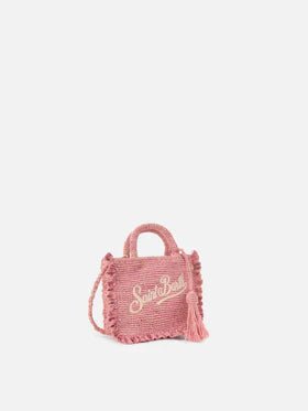 Borsa Raffia Volant Mini rosa - YES SHOPBorse crossbodyMC2 SAINT BARTHRAFV002/00223L-Taglia unica
