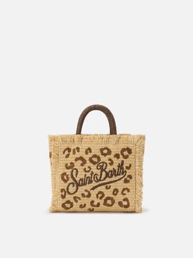 Mini Vanity Leopard raffia - YES SHOPBorse a manoMC2 SAINT BARTHVAMI009/00349l-Taglia unica9026930233771