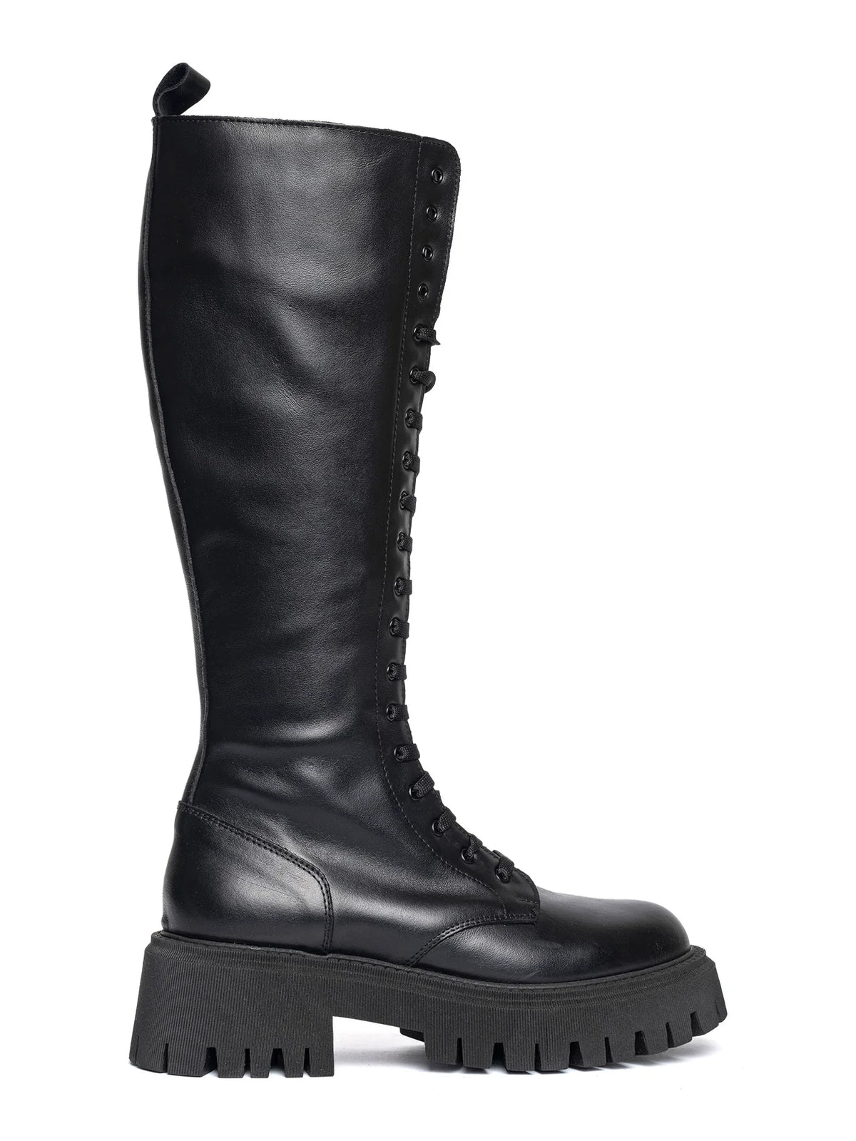 Anfibio Urban alto in pelle di vitello nero - YES SHOPStivaliGISEL MOIRE'URBAN-IT 361760700160971