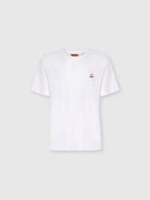 T-shirt bianca con ricamo e logo - YES SHOPT-shirtMISSONIUS23WL0K BJ00IE-XXS1501505742771