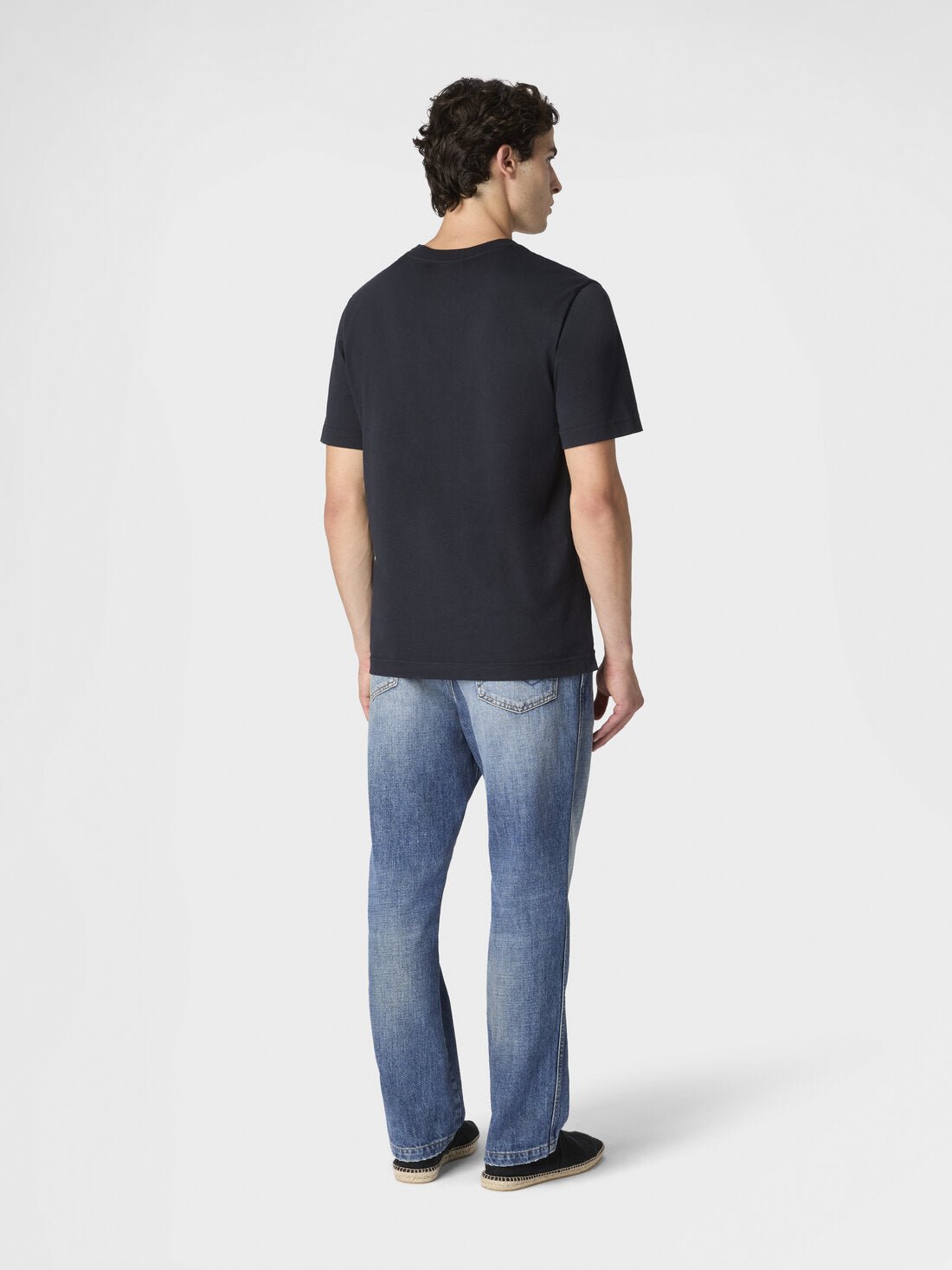 T-shirt blu con ricamo e logo - YES SHOPT-shirtMISSONIUS23WL0K BJ00IE-XXS1301505742771