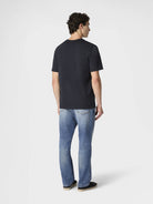 T-shirt blu con ricamo e logo - YES SHOPT-shirtMISSONIUS23WL0K BJ00IE-XXS1301505742771