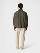 Overshirt verde militare con colletto zig zag - YES SHOPGiaccheMISSONIUS26SC04 BW00ZS-XXS3099605742771