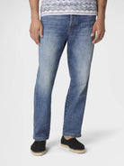 Jeans cinque tasche con ricamo zig zag su tasca - YES SHOPJeansMISSONIUS26SI02BW00ZT-IT 428621505742771