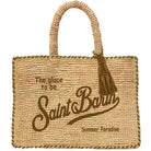Borsa Vanity in raffia con logo e bordi marrone - YES SHOPBorse a tracollaMC2 SAINT BARTHVANI013/00435L-Taglia unica4725104964771