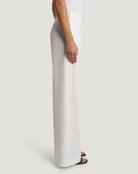 Pantalone Lorenza crema in cady stretch - YES SHOPPantaloniPT TORINOCDVSLAZ00STD/ZI56-IT 343703749676771