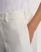Pantalone Lorenza crema in cady stretch - YES SHOPPantaloniPT TORINOCDVSLAZ00STD/ZI56-IT 343703749676771