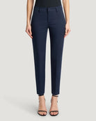 Pantalone New York blu notte in gabardina stretch - YES SHOPPantaloniPT TORINOCDVSNYZ00STD/DX18-IT 341113749676771