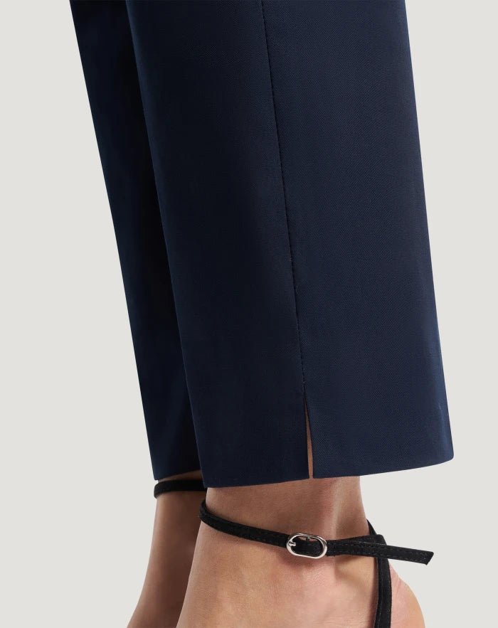 Pantalone New York blu notte in gabardina stretch - YES SHOPPantaloniPT TORINOCDVSNYZ00STD/DX18-IT 341113749676771