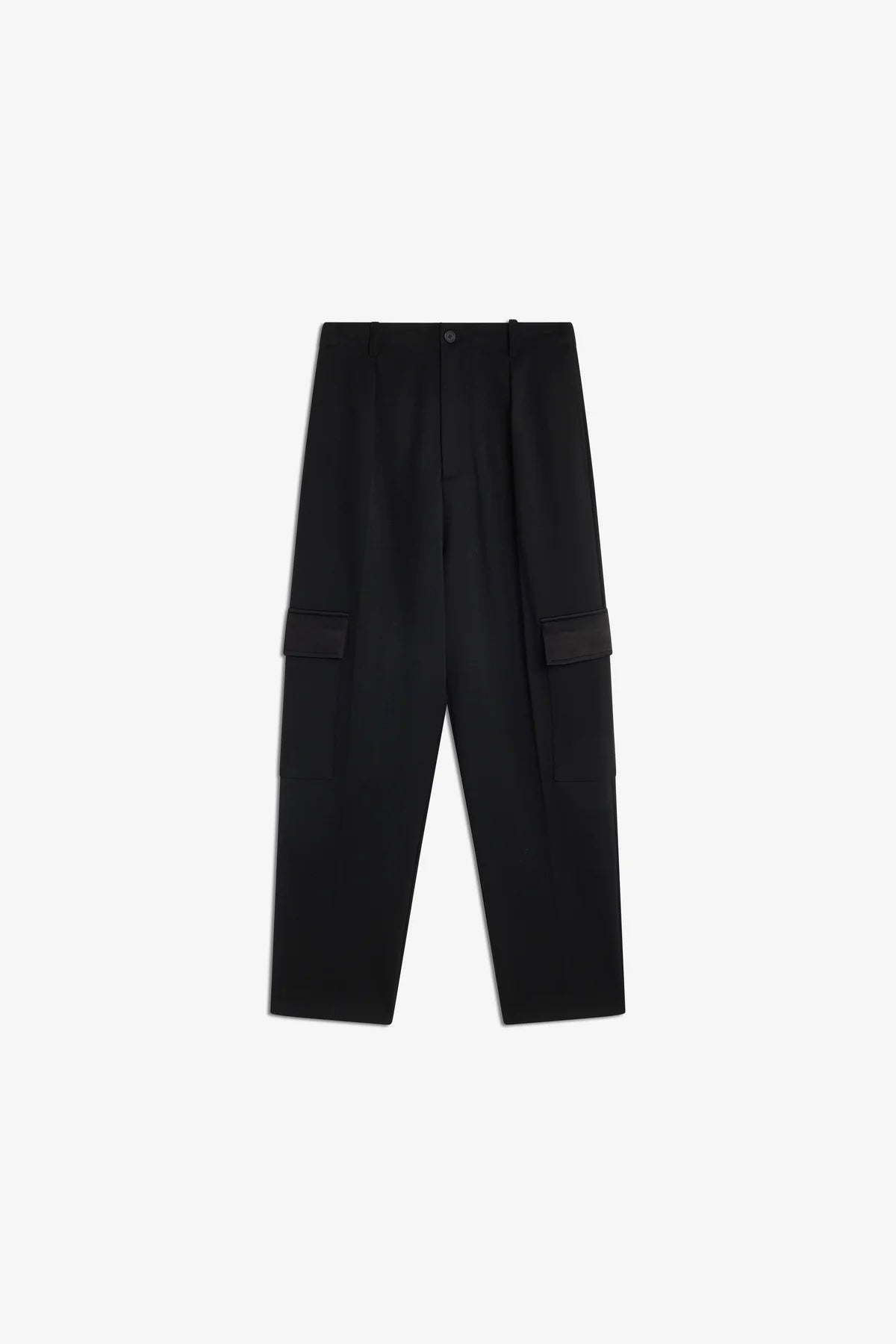 Pantalone Justina nero con dettagli in satin - YES SHOPPantaloniSEMICOUTURES6WO16-IT 345262596669871