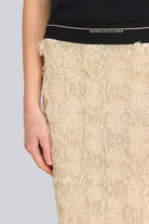 Gonna Bindy midi in piume e paillettes burro - YES SHOPGonneSEMICOUTURES6WQ05-IT 343462596669871