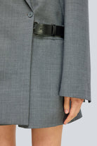 Tuta Carmen corta in fresco lana grigia - YES SHOPTute intereSEMICOUTUREY6WI17-IT 349572596669871