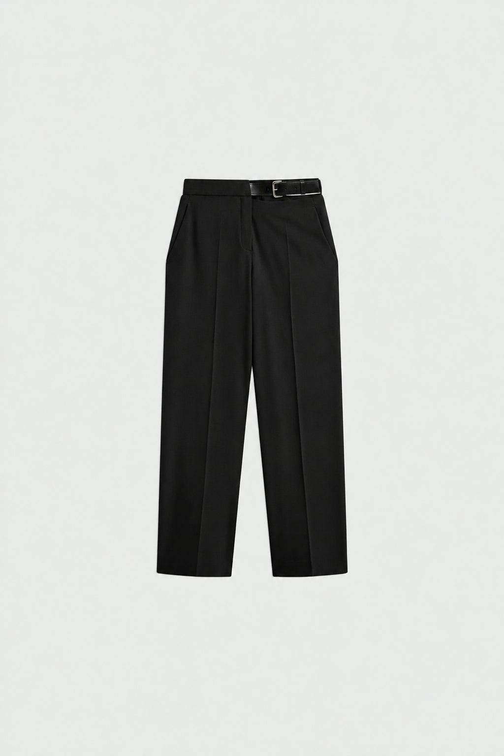Pantalone Debbie nero con fibbia laterale - YES SHOPPantaloniSEMICOUTUREY6WI31-IT 348972596669871
