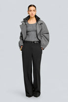 Pantalone Debbie nero con fibbia laterale - YES SHOPPantaloniSEMICOUTUREY6WI31-IT 348972596669871