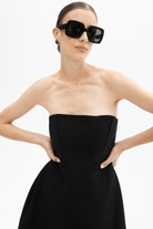 Mini abito nero a palloncino stile bonton - YES SHOPAbitiACTUALEEAB004097-IT 344539256742771