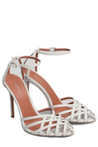 Sandalo Miami a gabbia bianco glitter - YES SHOPScarpe elegantiCASTAGNAMIAMI-IT 361059185235771