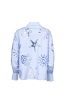 Camicia Anacapri celeste con ricami - YES SHOPCamicieODI' ODI'ANACAPI-XXS7965549676771