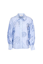 Camicia Anacapri celeste con ricami - YES SHOPCamicieODI' ODI'ANACAPI-XXS7965549676771