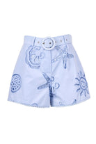 Shorts Anacapri celeste con ricami - YES SHOPShortsODI' ODI'ANACAPRI/SHORTS-XXS4175549676771