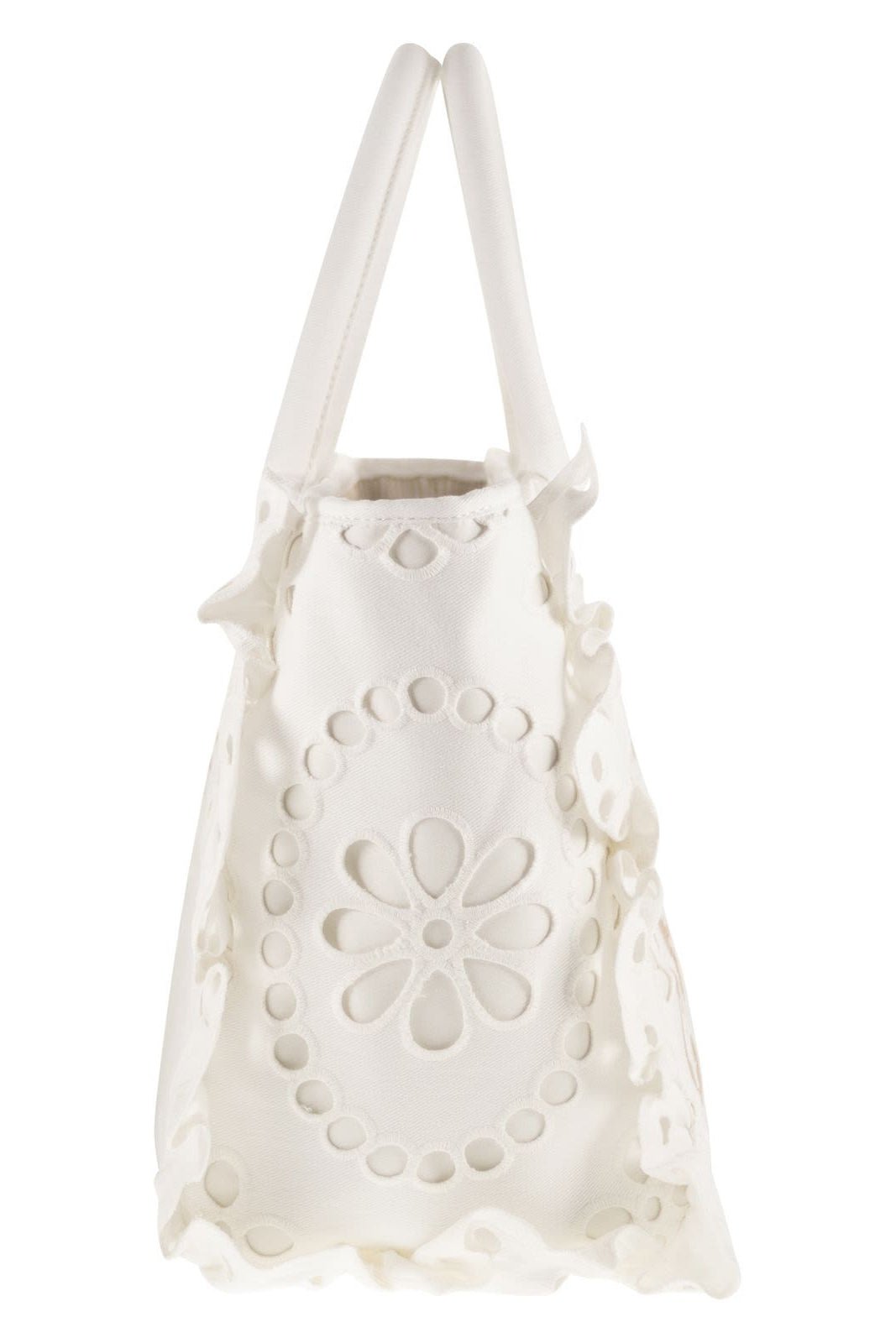 Borsa Vanity in pizzo sangallo bianco - YES SHOPBorse a spallaMC2 SAINT BARTHVANI0029-Taglia unica1078349676771