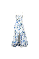 Abito bustier Bosa bianco lungo con stampa floreale azzurra - YES SHOPAbitiODI' ODI'BOSA-LUNGO-XXS4912456742771