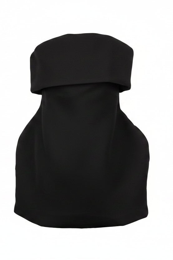 Abito Bowman nero con scollo fascia - YES SHOPAbitiTPNBOWMAN-XXS3412456742771