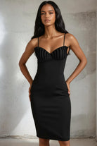 Abito tubino nero con bustier conchiglia - YES SHOPAbitiKIKI RIKI58676-XXS1242675068771