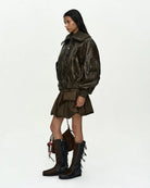 Gonna cargo a palloncino verde khaki - YES SHOPGonneADSB ANDERSSON BELLAPA897W-IT 34