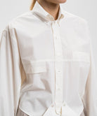 Camicia in cotone effetto speculare MM6 bianca - YES SHOPCamicieMM6 MAISON MARGIELAS52DT0058M35256/101-IT 347754118162771