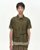 Camicia verde a strati - YES SHOPCamicieANDERSON BELLATB1536M-XXS