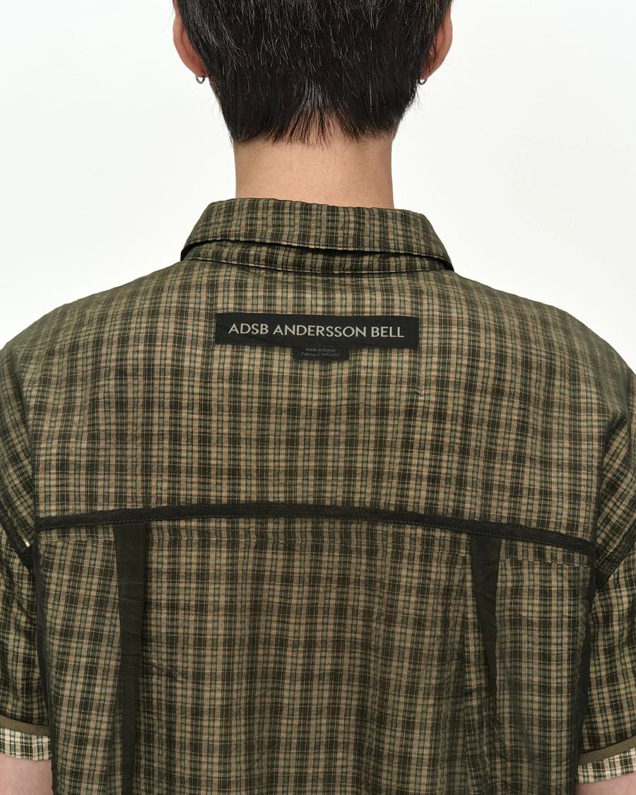 Camicia verde a strati - YES SHOPCamicieANDERSON BELLATB1536M-XXS