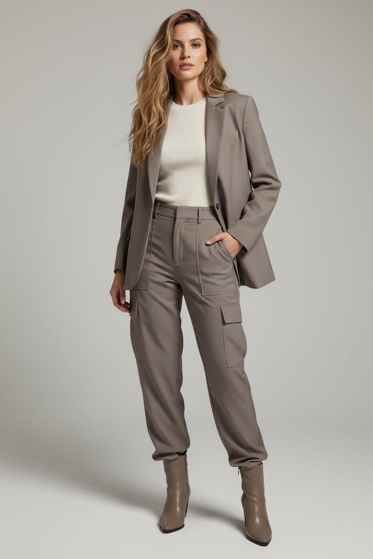 Giacca monopetto mastice - YES SHOPGiaccheTHE M..CLARA102-XXS2690108863771